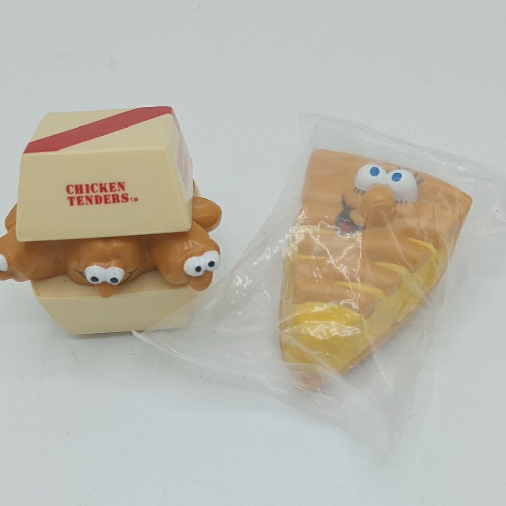 Vintage 1989 Burger King Kids meal Toys - Lickity Splits - Lot of 2